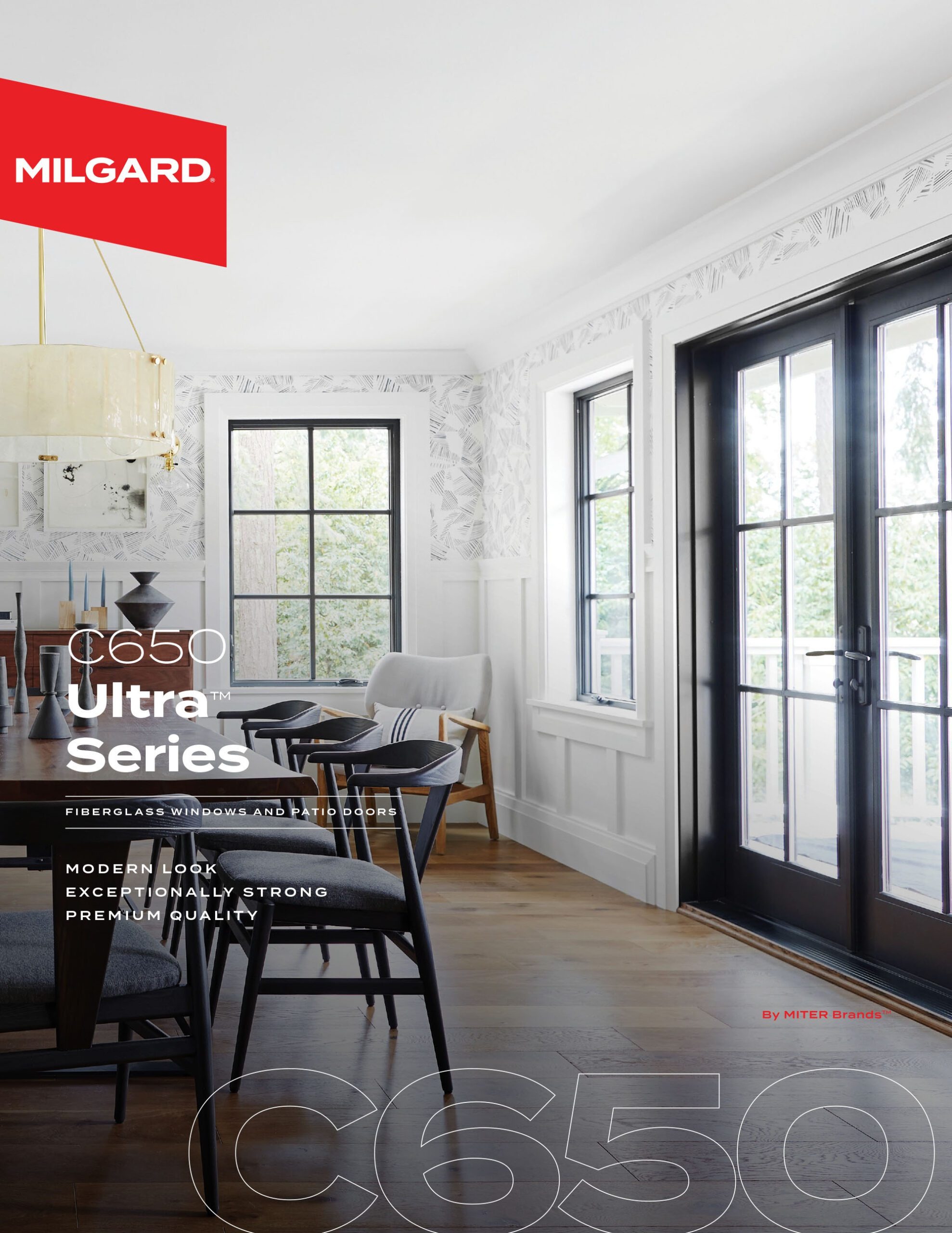 Milgard Ultra Series fiberglass window delivers strength, durability, and refined aesthetics