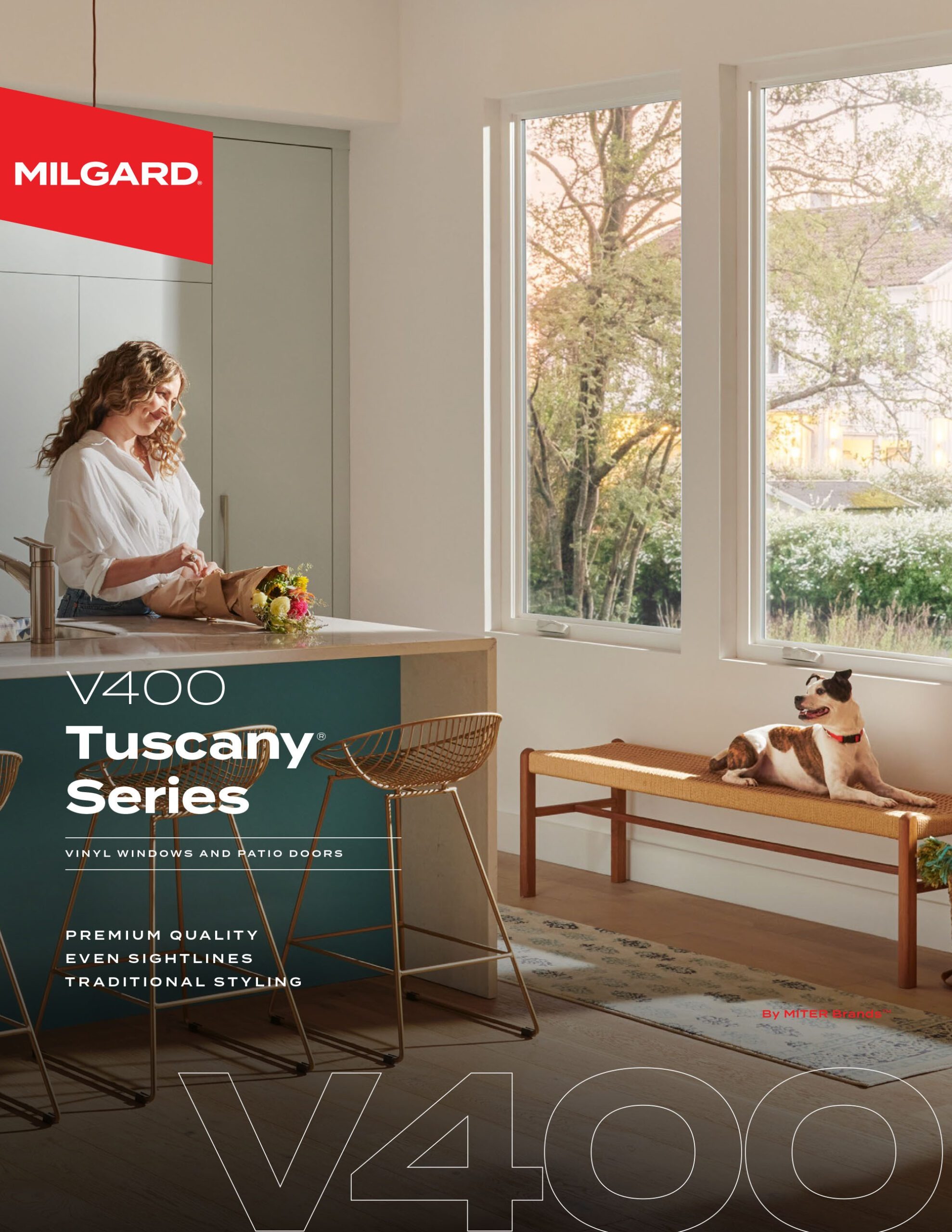 Milgard Tuscany Series window highlighting classic design with enhanced energy efficiency