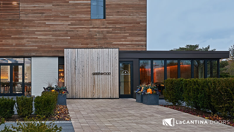 Modern LaCantina door system enhances airflow, natural light, and contemporary home aesthetics