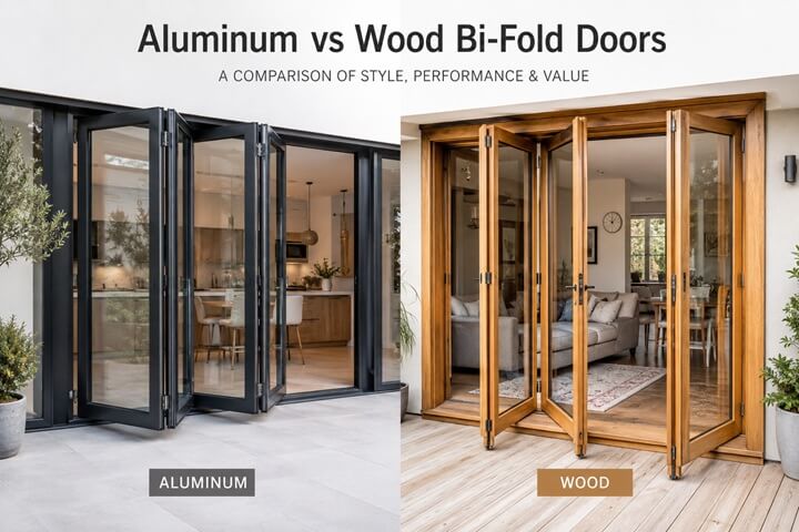 Aluminum vs Wood Bi-Fold Doors Which Is Right for Your Home