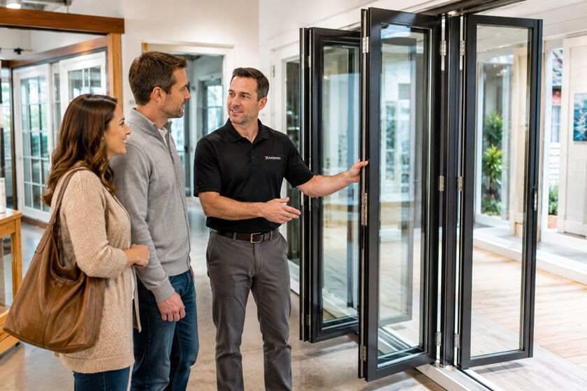 bi-fold doors near Newport Beach, CA