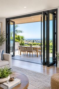bi-fold door in Costa Mesa, CA