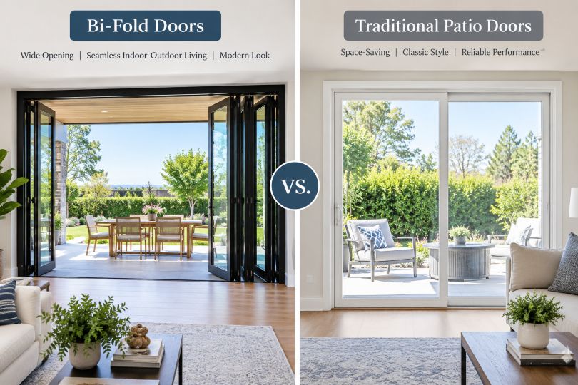 bi-fold doors in Costa Mesa, CA